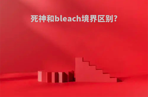 死神和bleach境界区别?