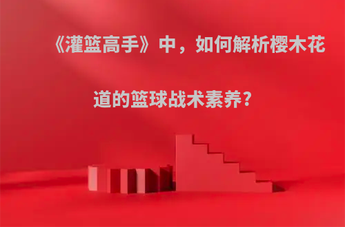 《灌篮高手》中，如何解析樱木花道的篮球战术素养?