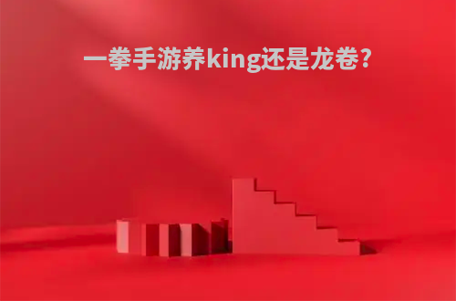 一拳手游养king还是龙卷?