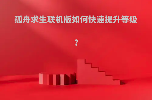 孤舟求生联机版如何快速提升等级?