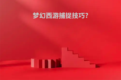 梦幻西游捕捉技巧?