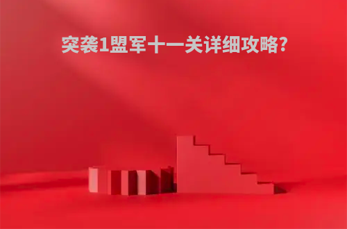 突袭1盟军十一关详细攻略?