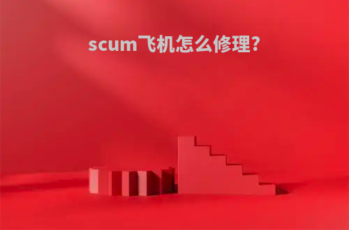 scum飞机怎么修理?